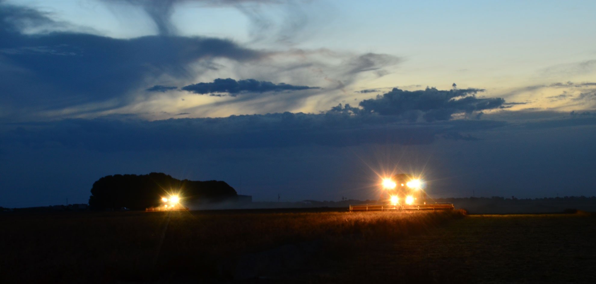 Harvesting Lucerne