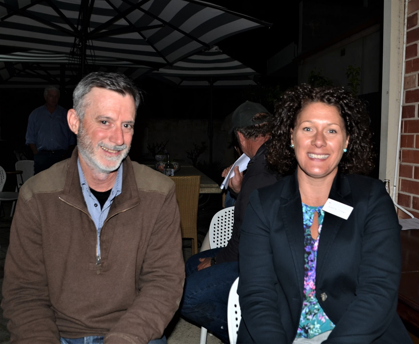 DSC_1328 S Bruce Kennewell - Seed Sevices and Justine Drew - PIRSA